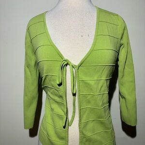 Cable & Gauge Lime Knit Top